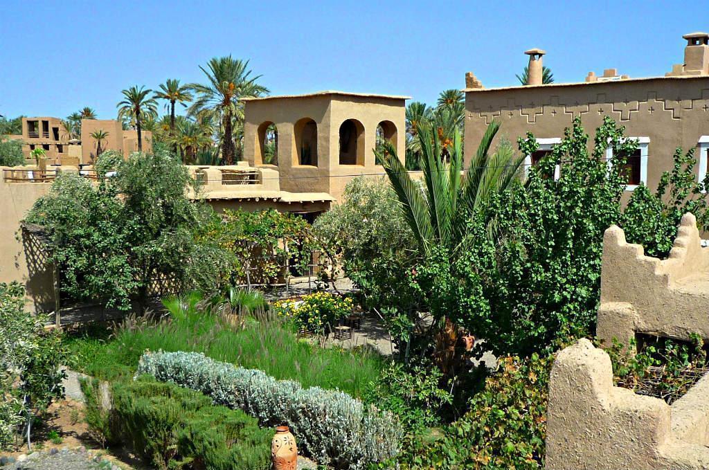 Sun Trails Jardins de Skoura the lodge within a palm grove