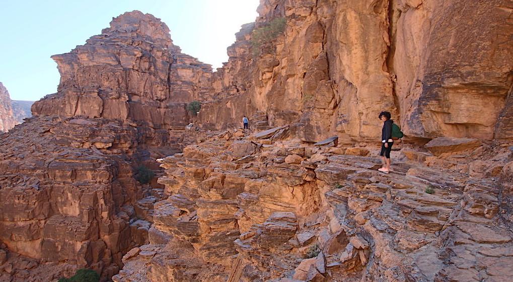 trekking anti atlas with leila and lucian