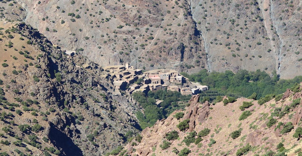 berber village atlas mountains