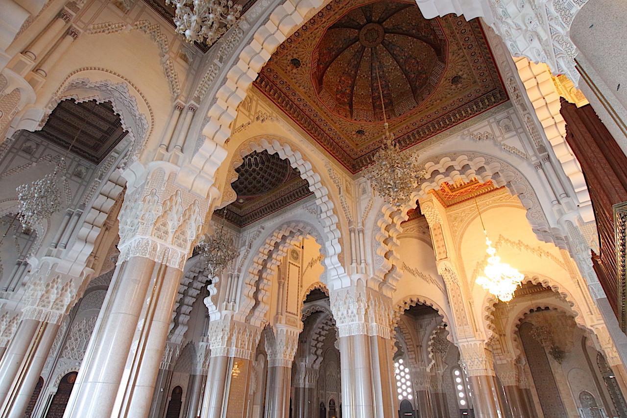 hassan 2 casablanca mosque arches