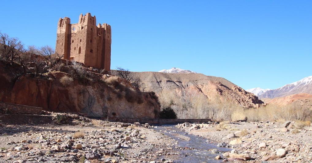 kasbah by the river high atlas mountains