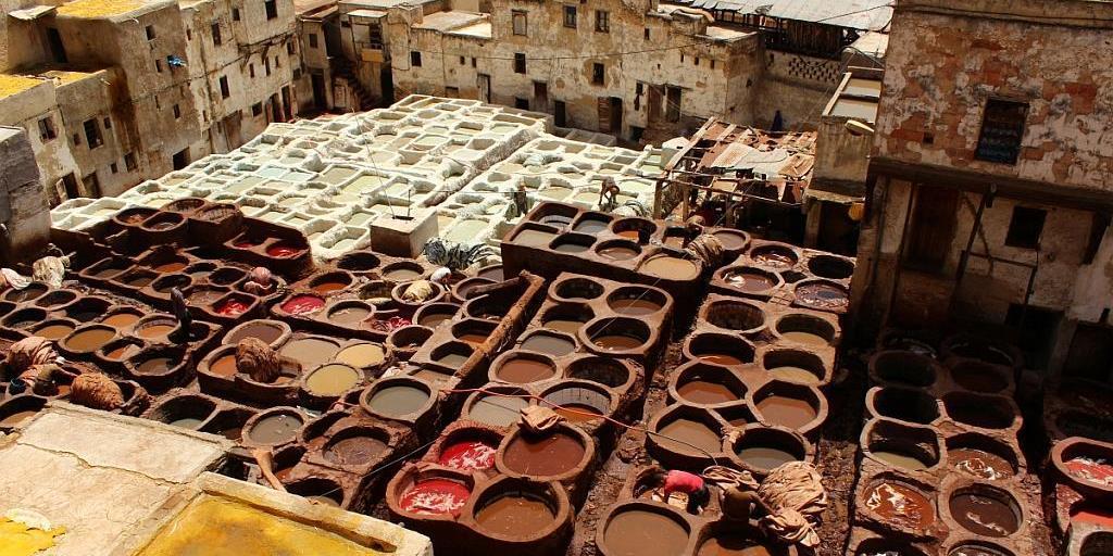 tanneries fes