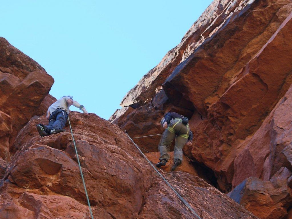 Rock climbing ourika valley