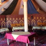 luxury camp restaurant