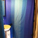 luxury tent bathroom