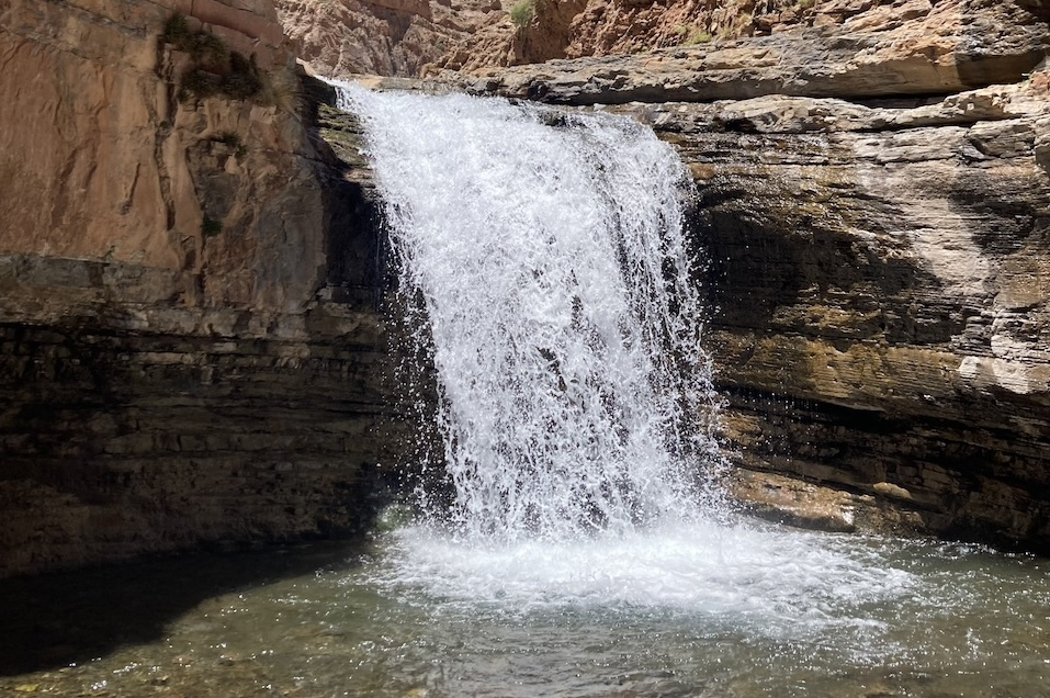 Mgoun peak and Tessaoute valley