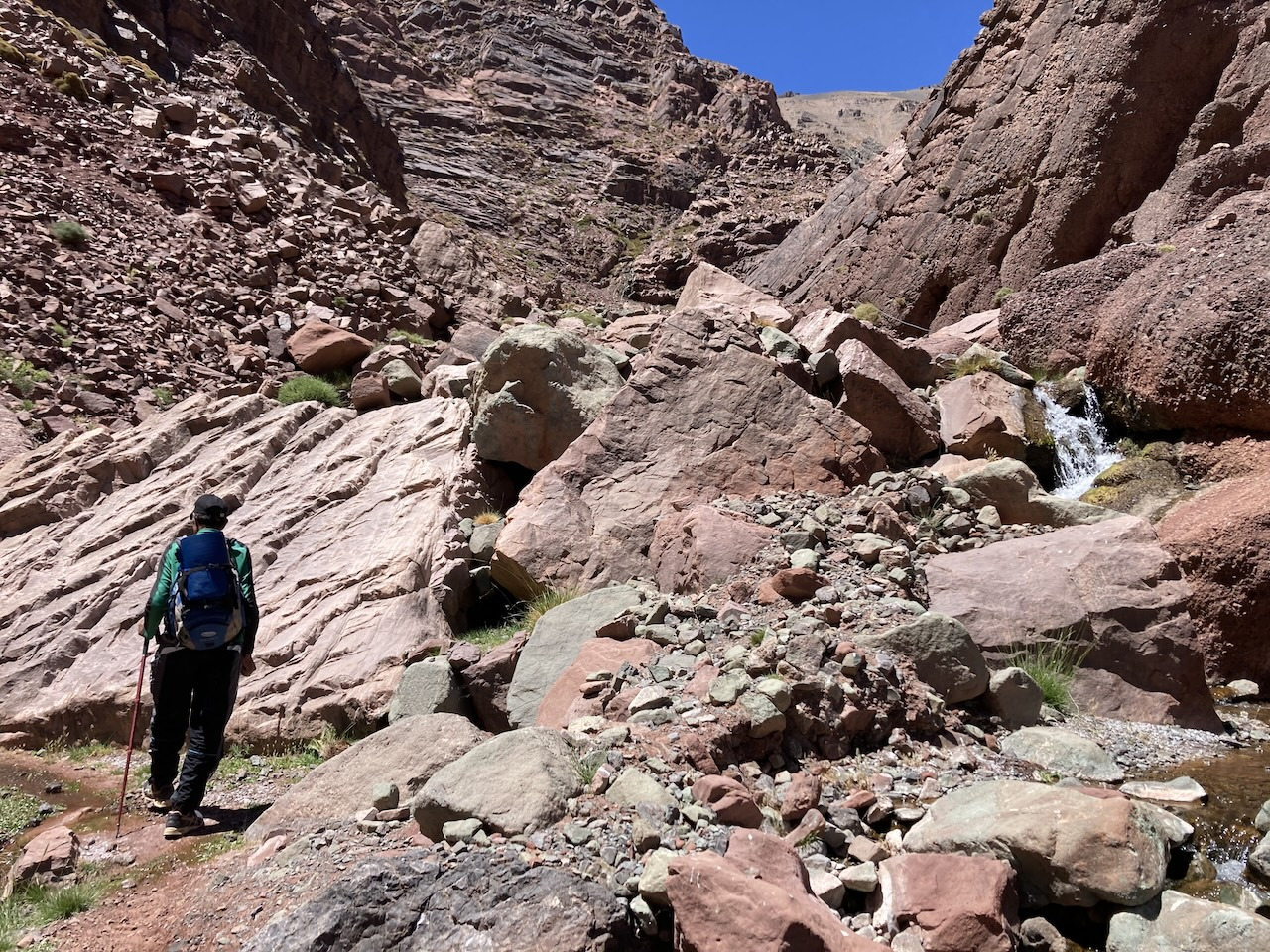 Trekking 12 Mgoun peak and Tessaoute valley