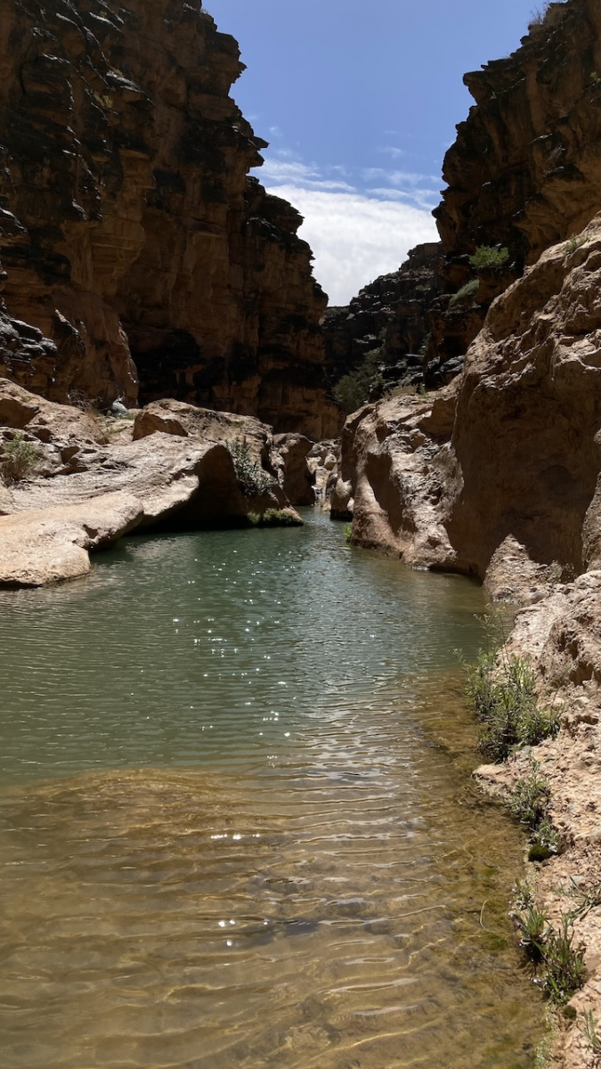 Oued Tamanart, Anti Atlas mountains