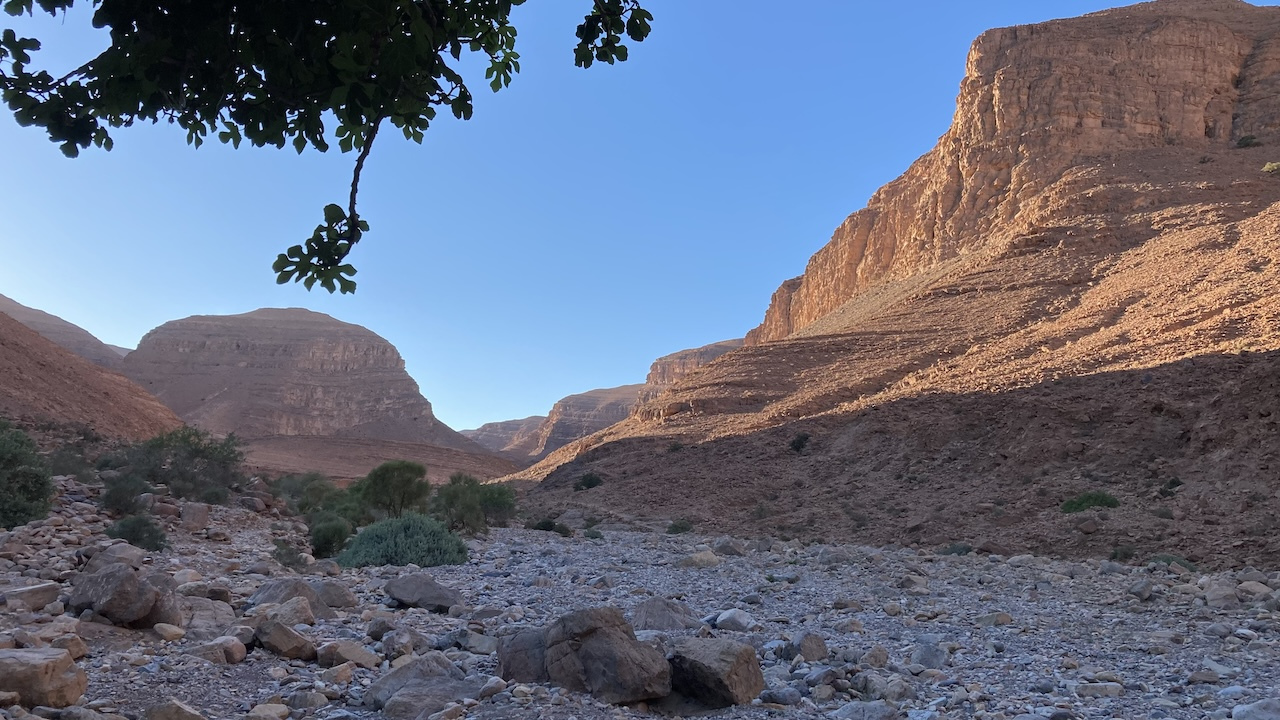 Oued Tamanart, Anti Atlas mountains