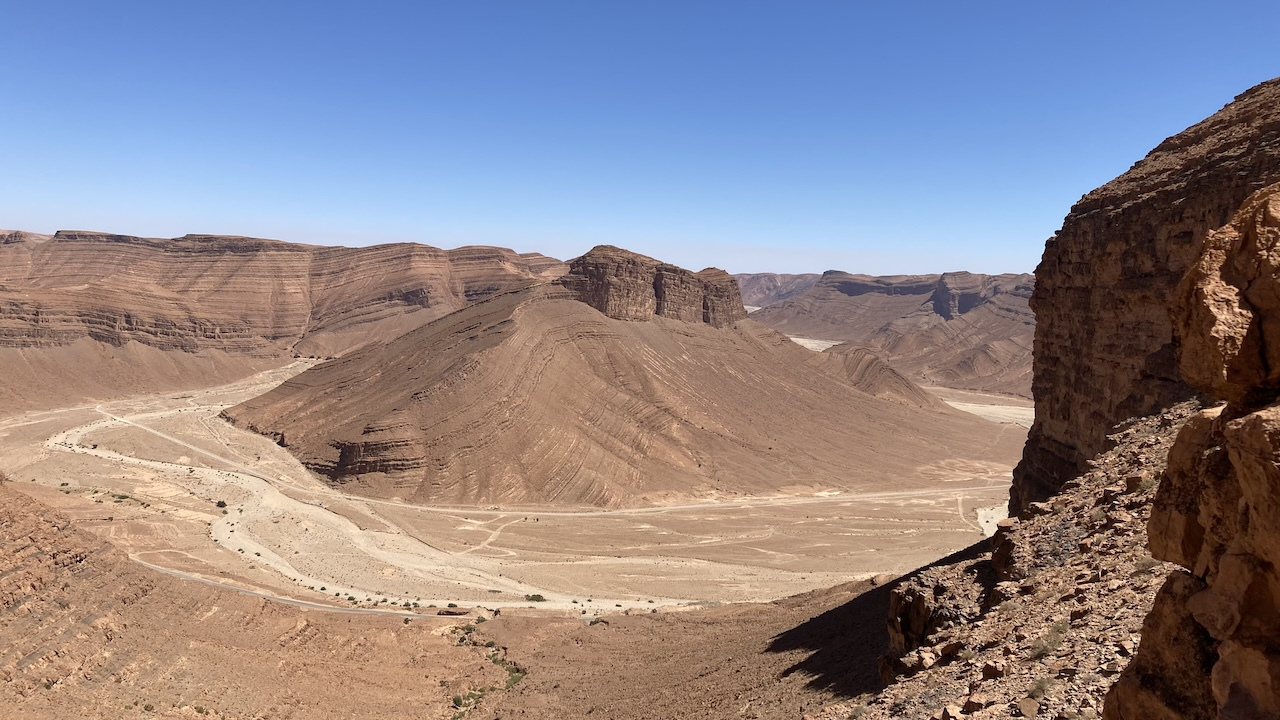 Oued Tamanart, Anti Atlas mountains