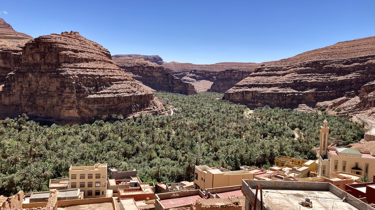 Oued Tamanart, Anti Atlas mountains