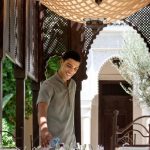 Lunch under the pergola