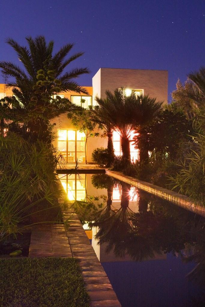 pool by night @ dar al hossoun