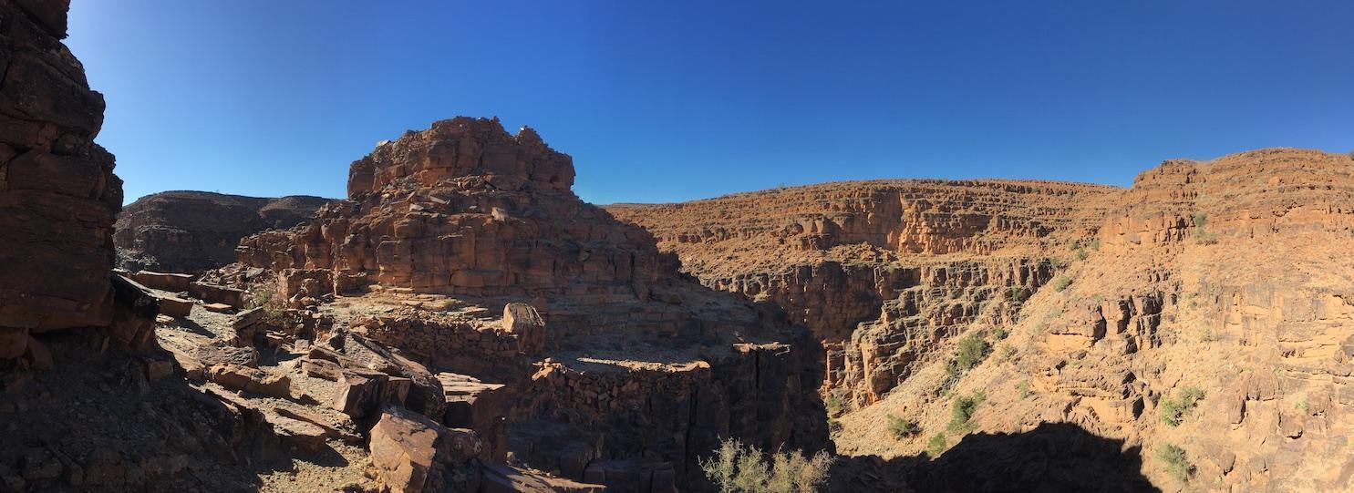 gorges at amtoudi and old granary