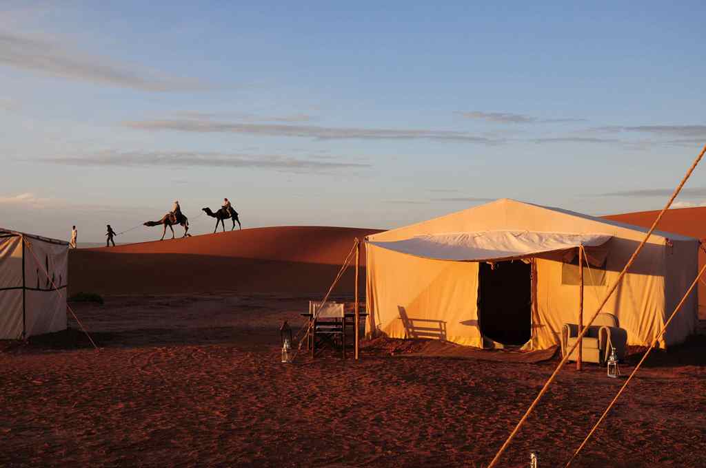 azalai camp camel ride