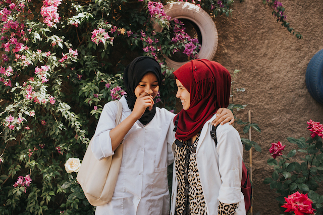 Private tours of Morocco help educating young girls 2 EFA Ouirgane 1141