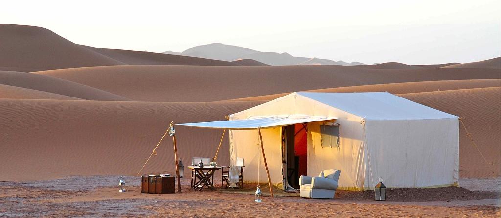 luxury tent erg chigaga