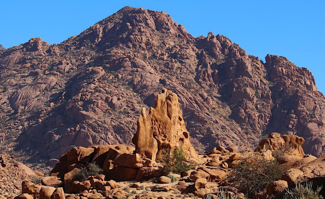 lunar landscape in tafraoute