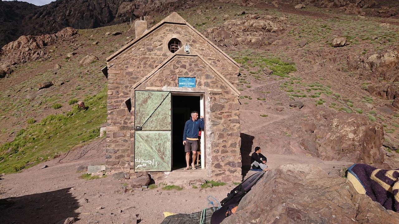 gite at 3000 meters altitude high atlas