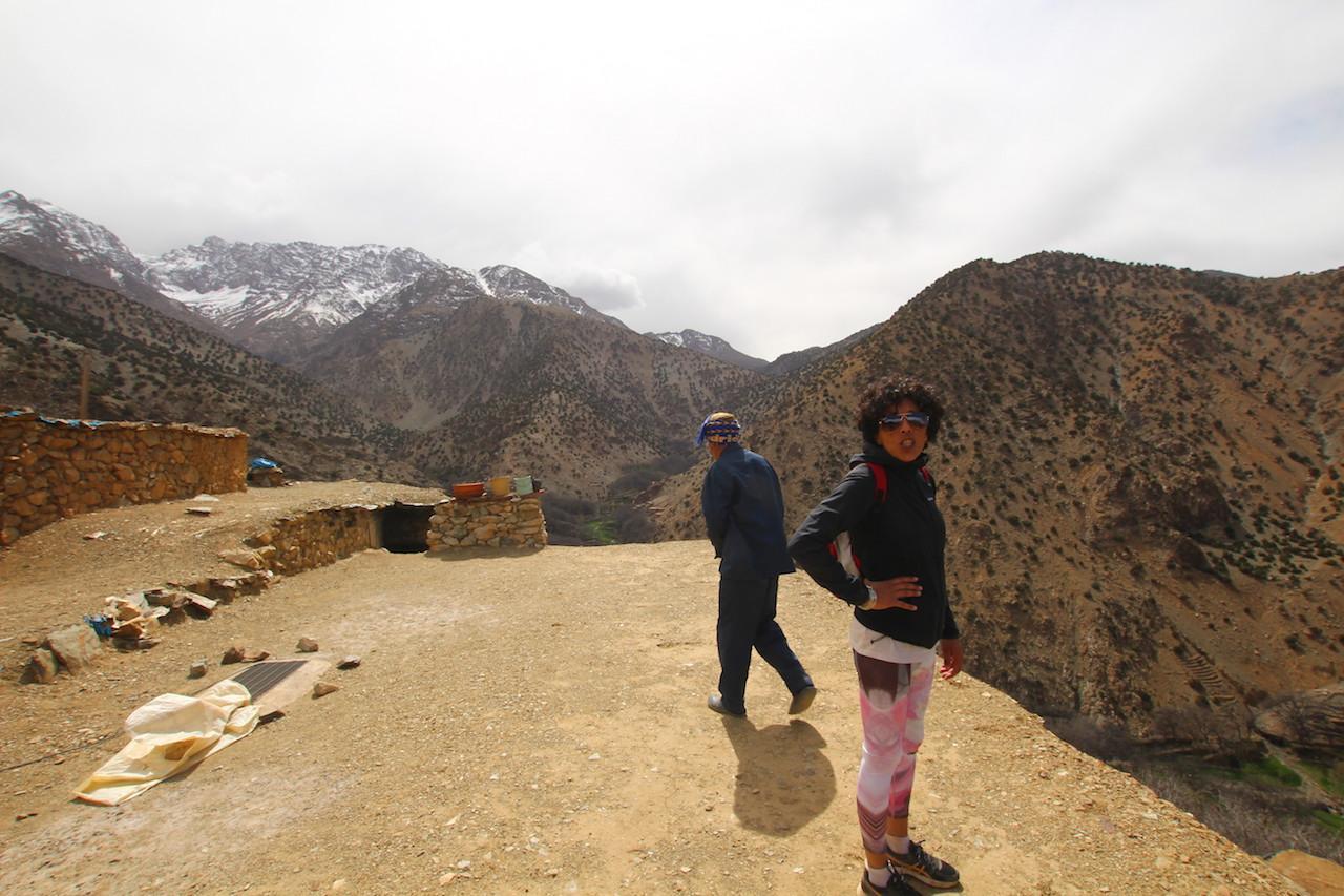 high atlas mountains roof terrace march 2019
