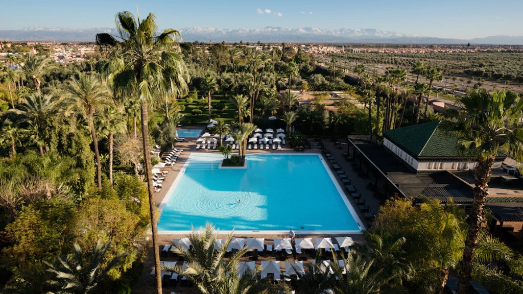 Mamounia outdoors pool