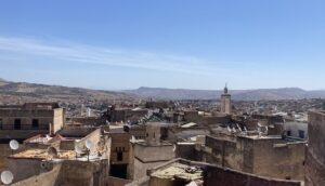 Medina of Fes rooftops 2023